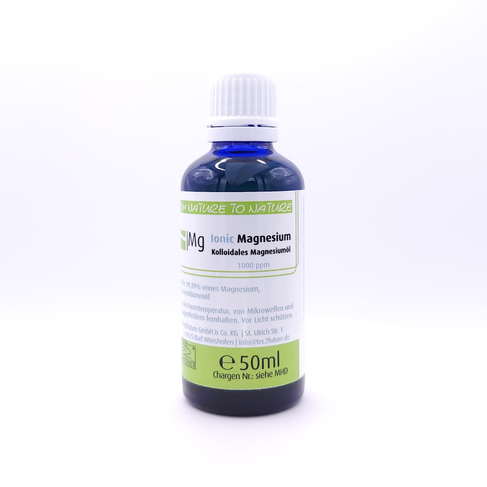 Kolloidales Magnesium ÖL (MG) 50ml -> 1000 PPM !!!