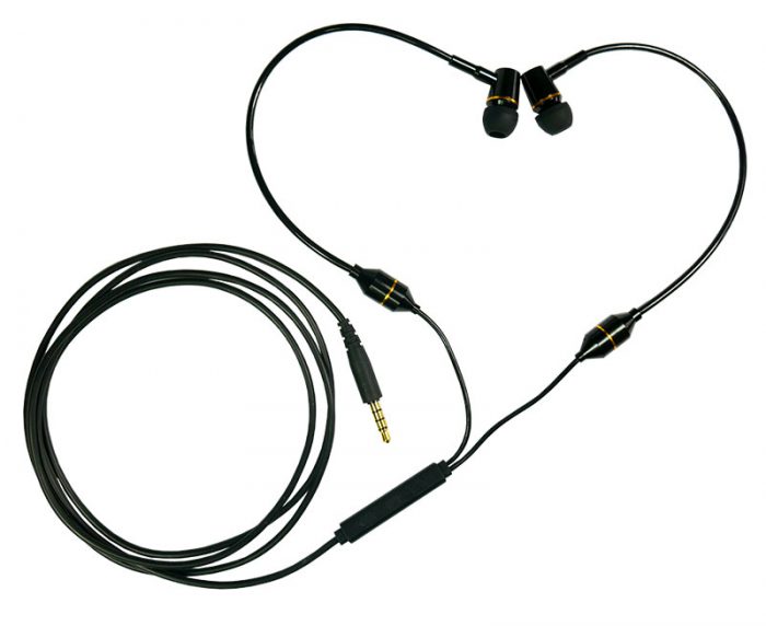 Hamoni® Luftschlauch-Headset Air - schwarz