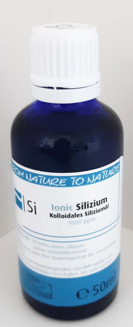 Kolloidales Silizium ÖL (SI) 50ml -> 1000 PPM !!!