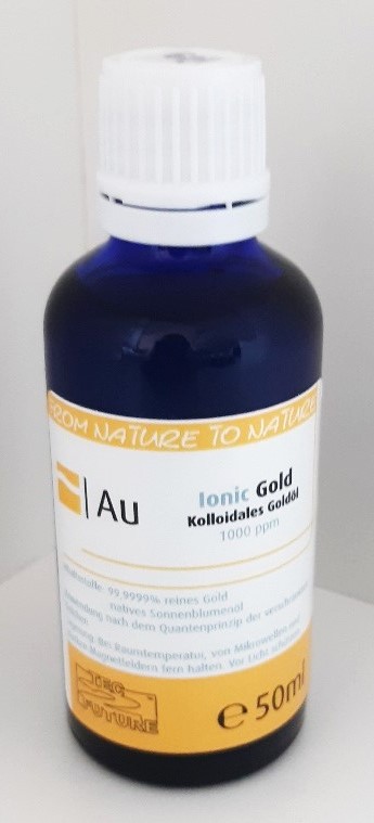 Kolloidales Gold ÖL (AU) 50ml -> 1000 PPM !!!