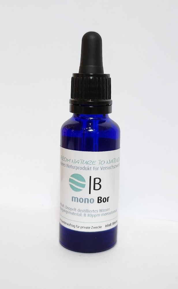 Monoatomisches BOR (B) 30ml  - dauerhaft reduziert!